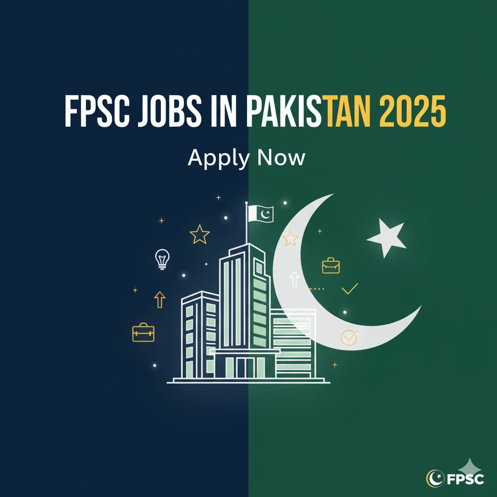 FPSC Jobs in Pakistan 2025 online apply guide with eligibility criteria, vacancies, benefits, and application process for job seekers