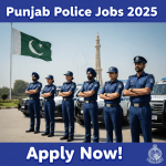 Explore the latest Pakistan Punjab Police Jobs 2025