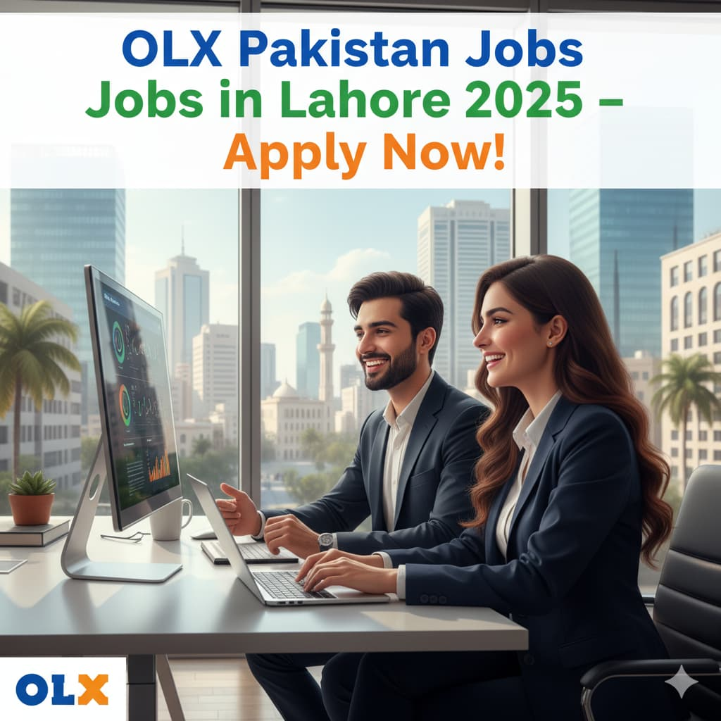 Find the best OLX Pakistan jobs in Lahore 2025.