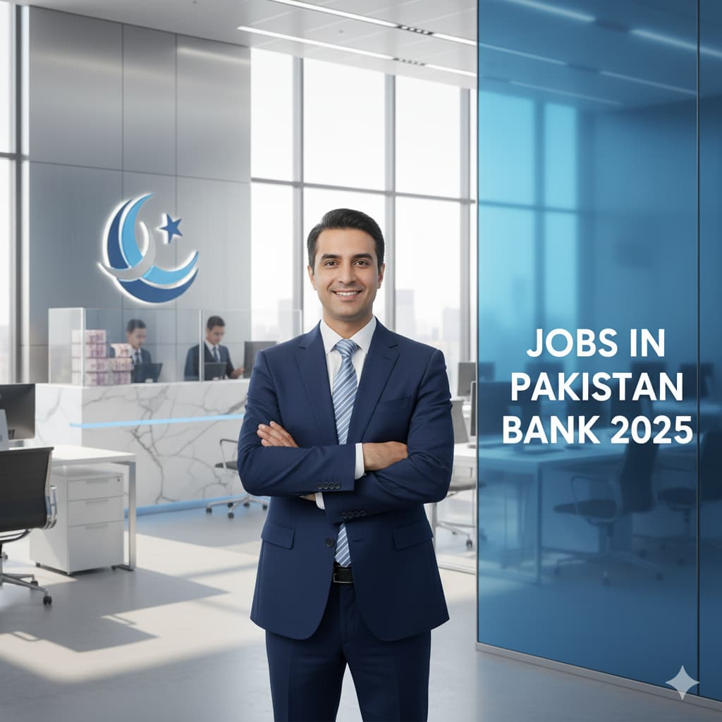 Top jobs in Pakistan bank 2025 for fresh graduates and professionals – explore latest bank vacancies, salary details, and online application guide.